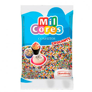 MIÇANGA COLORIDA 500G  - MAVALÉRIO