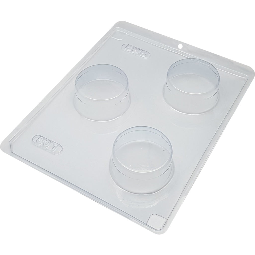 FORMA 3 PARTES COM SILICONE PÃO DE MEL P 801 - BWB