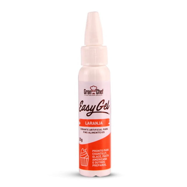 CORANTE EASY GEL LARANJA 25G - GRAN CHEF