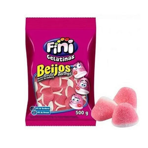 11130 BALA DE GELATINA BEIJOS 500G - FINI