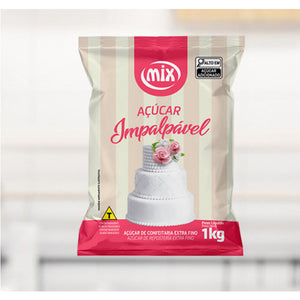 10680 AÇÚCAR IMPALPÁVEL EXTRA FINO 1KG - MIX