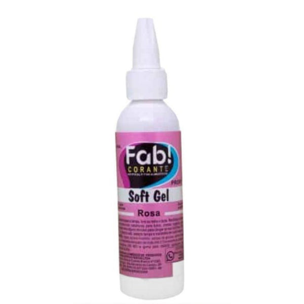 6122 CORANTE SOFTGEL ROSA 25G - FAB