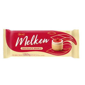 CHOCOLATE BRANCO BARRA MELKEN 1,010KG - HARALD