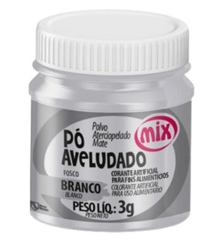 PÓ AVELUDADO BRANCO 3G - MIX
