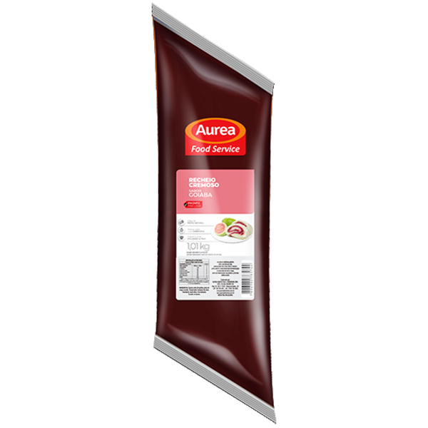 2151 RECHEIO CREMOSO PRONTO SABOR GOIABA 1,01KG - ÁUREA