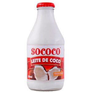 LEITE DE COCO TRADICIONAL VIDRO 200ML - SOCOCO