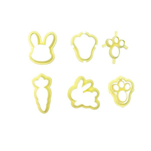 8348 KIT CORTADOR PÁSCOA 5 PEÇAS - BLUE STAR