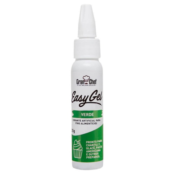 CORANTE EASY GEL VERDE 25G - GRAN CHEF