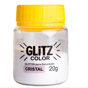 GLITTER PARA DECORAÇAO CRISTAL 20G - FAB