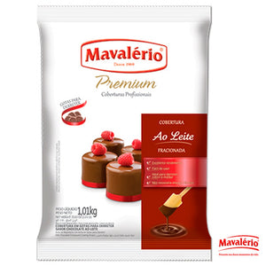 COBERTURA AO LEITE PREMIUM EM GOTAS 1,01KG  - MAVALÉRIO