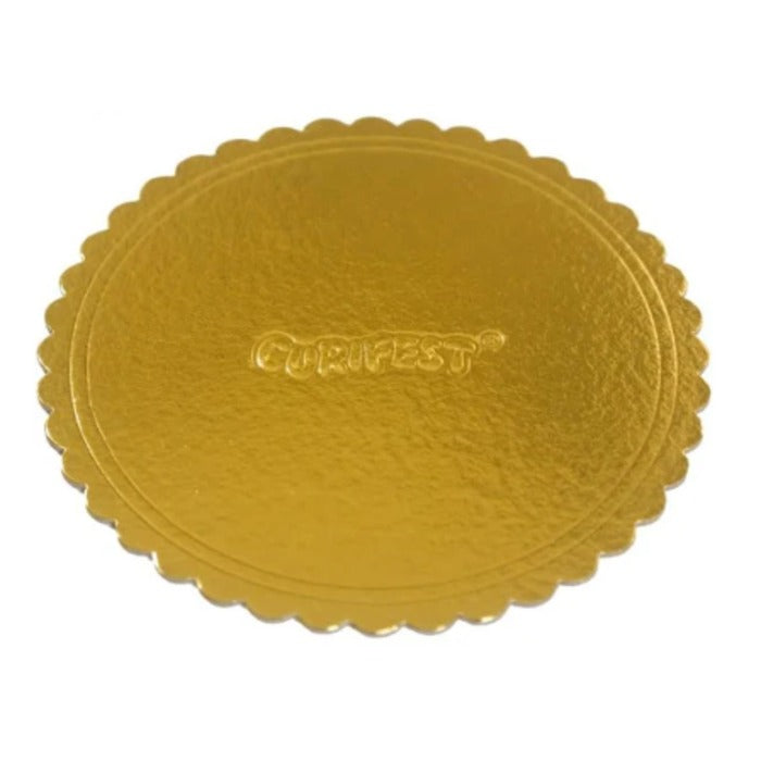 CAKE BOARD PREMIUM OURO 21CM (4217) - CURIFEST