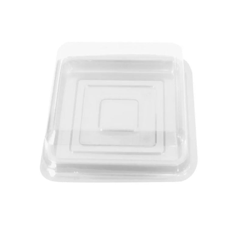 10989 CAIXA PARA PÃO DE MEL QUADRADO CRISTAL 14235 - BWB