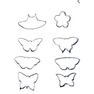 11432 CORTADOR INOX BORBOLETA 8 PCS REFCA139 - PRIME CHEF