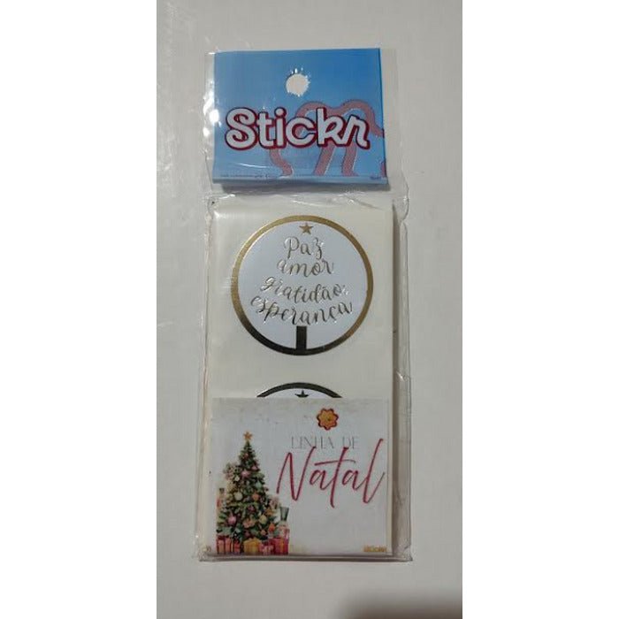 12327 ETIQUETA ARVORE DIZERES COM 40UND - STICKR