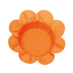 12033  FORMINHA MIOSOTIS LARANJA 50UND 9025  DECORA DOCES