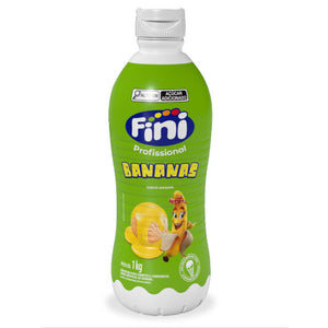 10902 CALDA PARA SORVETE SABOR BANANA 1KG - FINI