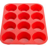 12490 FORMA SILICONE CUPCAKE 12 ESPAÇOS - CONFEITUDO