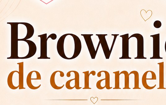 Brownie de Caramelo