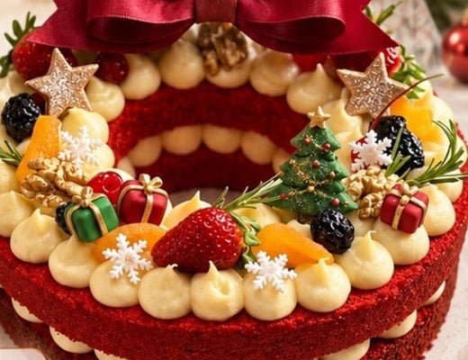 Guirlanda de Natal — Brownie Red Velvet