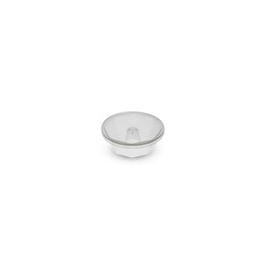 FORMA PUDIM MÉDIA 250ML COM TAMPA 8 UND - PLASTILÂNIA