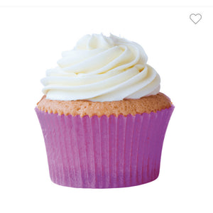 10647 FORMINHA PARA MINI CUPCAKE LILAS N.02 LISA 45UN  - MAGO