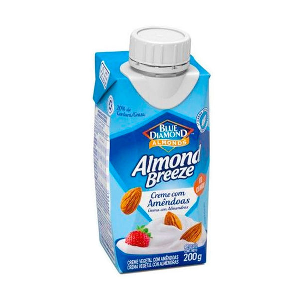 CREME DE LEITE VEGETAL DE AMÊNDOAS 200G - ALMOND BREEZE PIRACANJUBA