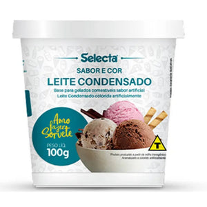 10864 PÓ PARA SORVETE LEITE CONDENSADO 100G - SELECTA