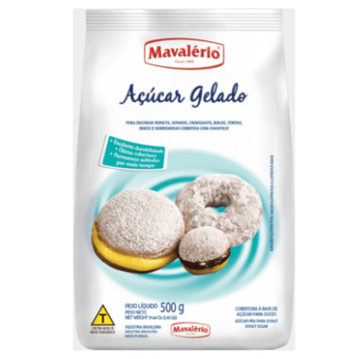 AÇÚCAR GELADO 500G - MAVALÉRIO