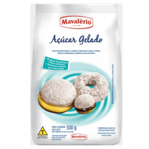AÇÚCAR GELADO 500G - MAVALÉRIO