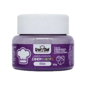 CORANTE HIDROSSOLÚVEL LILÁS CANDY 30G - GRAN CHEF