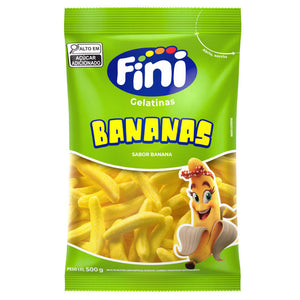 11129  BALA DE GELATINA  BANANAS  500G - FINI