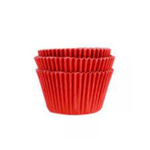 FORMINHA GREASEPEL MINI CUPCAKE VERMELHA 45UN - MAGO