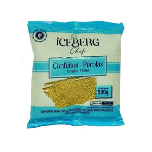 11975 CONFEITO PÉROLADO DOURDO 500G - ICEBERG