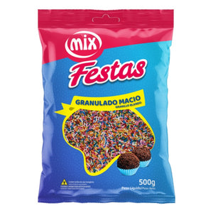 GRANULADO MACIO MISTO COLORIDO 500G - MIX