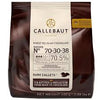 0831 CHOCOLATE AMARGO 70-30-38 400G - BARRY CALLEBAUT 703038BRD94