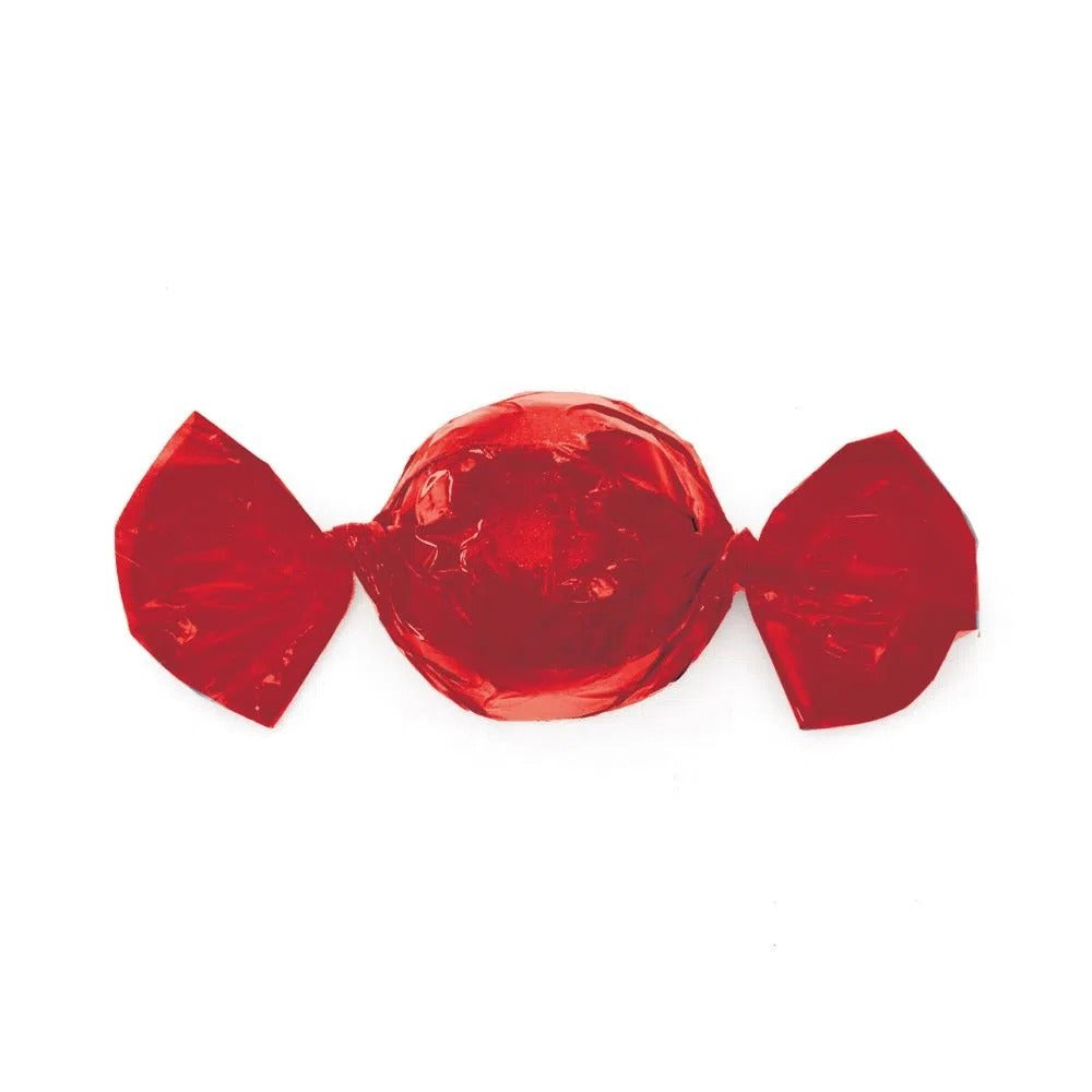 6673 EMBALAGEM PARA TRUFA VERMELHO 20CM X 18CM 100 UND - CROMUS