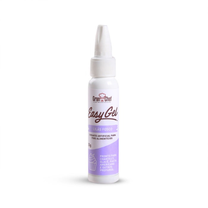 CORANTE EASY GEL LILÁS FOSCO 25G - GRAN CHEF