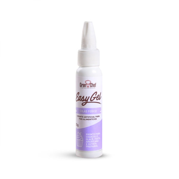 CORANTE EASY GEL LILÁS FOSCO 25G - GRAN CHEF