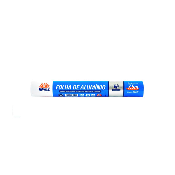 3446 FOLHA DE ALUMÍNIO 30CMX7,5M - WYDA