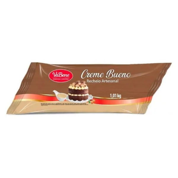 RECHEIO E COBERTURA DE CREME BUENO BISNAGA 1,01KG - VABENE