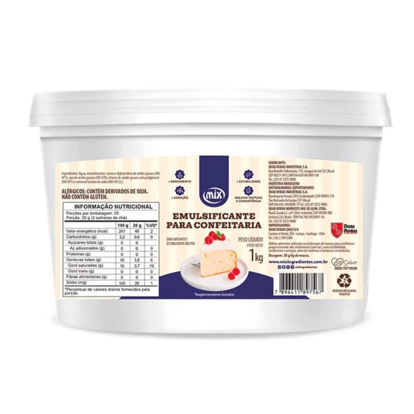 EMULSIFICANTE PARA CONFEITARIA 1KG - MIX