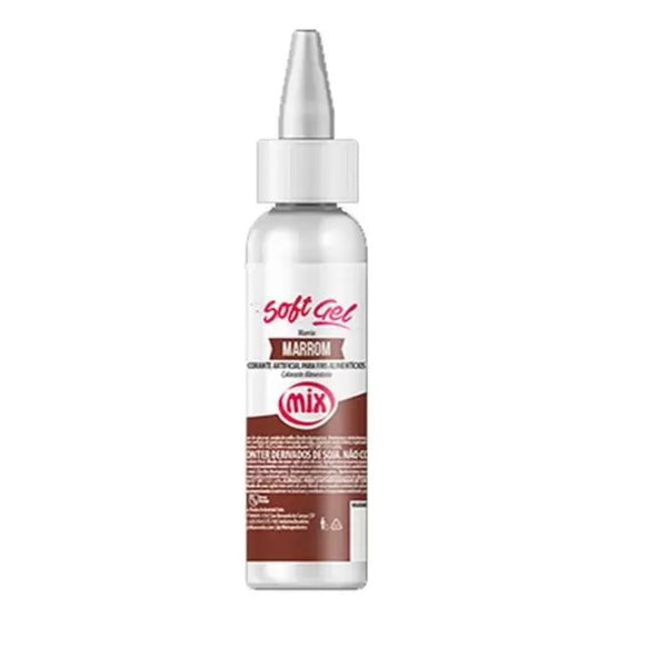 CORANTE SOFTGEL MARROM  60G - MIX