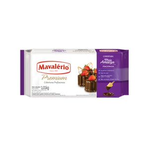 COBERTURA MEIO AMARGO PREMIUM EM BARRA 1,01KG  - MAVALÉRIO