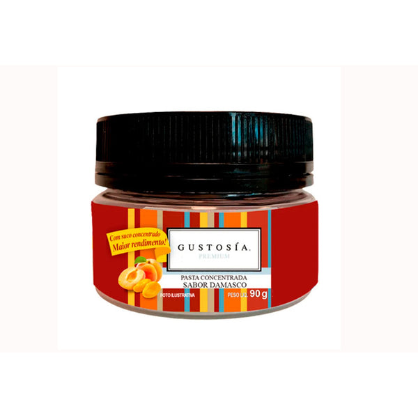 PASTA SABORIZANTE SABOR DAMASCO 90G - GUSTOSÍA MEC3