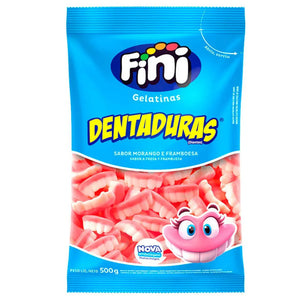 11131 BALA DE GELATINA DENTADURAS 500G - FINI