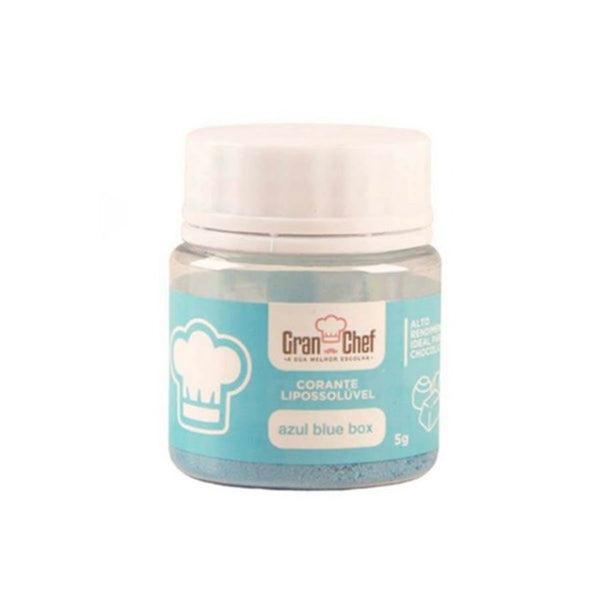 CORANTE LIPOSSOLÚVEL AZUL BLUE BOX  5G - GRAN CHEF