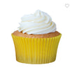 10645 FORMINHA PARA MINI CUPCAKE AMARELO N.02 LISA 45UN  - MAGO