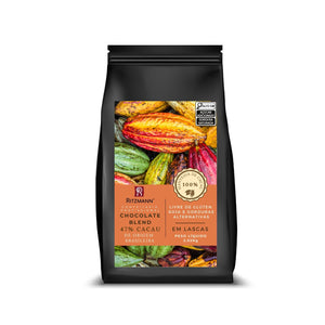 CHOCOLATE GOURMET BLEND 47% CACAU EM LASCAS 2,02KG - RITZMANN