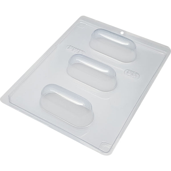 FORMA 3 PARTES COM SILICONE TRUFA ALONGADA 55 - BWB