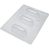 FORMA 3 PARTES COM SILICONE TRUFA ALONGADA 55 - BWB